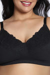 Zivame True Curv Beautilful Basics Double Layered Non Wired Full Coverage Super Support Bra - Tap Shoe — thumbnail 4